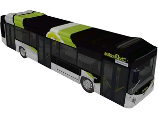 HeuliezBus GX 327 BHNS Chronoplus 3D Model preview
