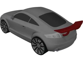 Audi TT 3D Model preview