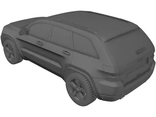 Jeep Grand Cherokee (2011) 3D Model preview