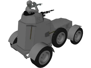 Wz.34 3D Model preview