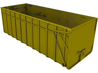 Agroliner Container HKL 3D Model preview
