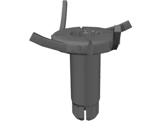 Depuy Pipeline Surgical Retractor 3D Model preview