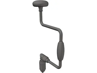 Stanley Ratchet Brace 3D Model preview