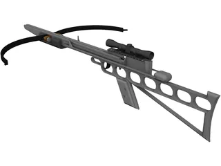 Crossbow 3D Model preview