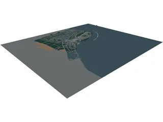 Seaport 3D Model preview