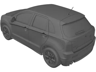 Mitsubishi ASX 3D Model preview