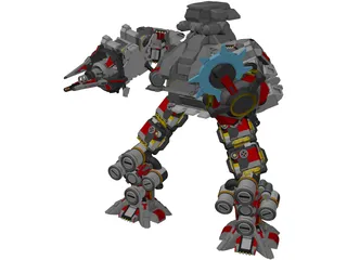 TerraTron 3D Model preview