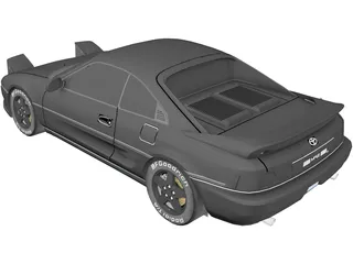 Toyota MR2 (1990) 3D Model preview