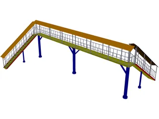 Passer Bridge 3D Model preview