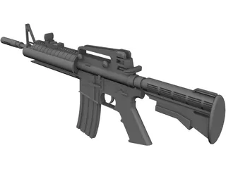 M4A2 Colt 3D Model preview
