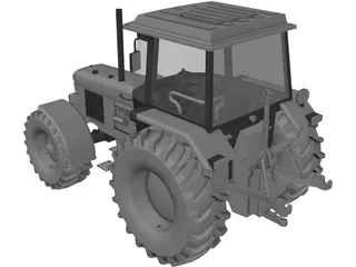 Tractor 3D Model preview