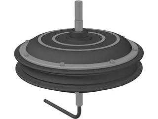 Golden Motor HBS-36R 3D Model preview