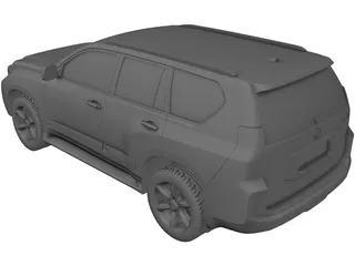 Lexus GX460 3D Model preview