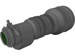 Canon J20ax8B 8-160mm Broadcast Lens 3D Model preview