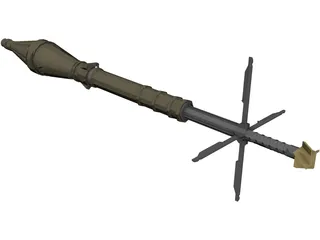 RPG7 3D Model preview
