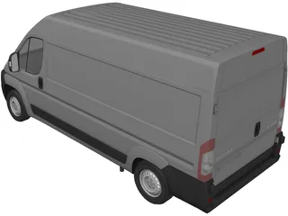 Peugeot Boxer 3D Model preview