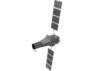COROT Satellite 3D Model preview