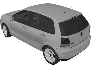 Volkswagen Polo 3D Model preview