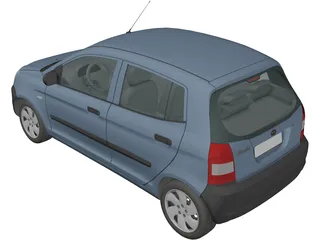 Kia Picanto 3D Model preview