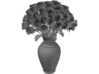 Flowers 3D Model preview