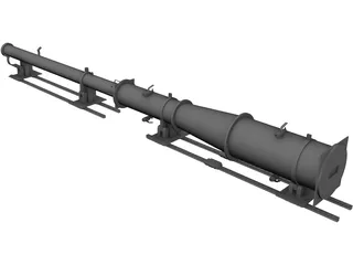 Ram Gun 3D Model preview