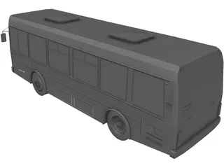 Bus 3D Model preview