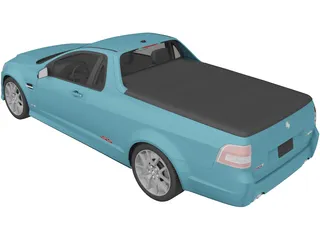 Holden Commodore Ute (2011) 3D Model preview