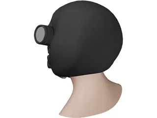 Helmet 3D Model preview
