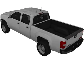 GMC Sierra (2010) 3D Model preview