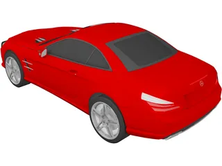 Mercedes-Benz SL R231 3D Model preview