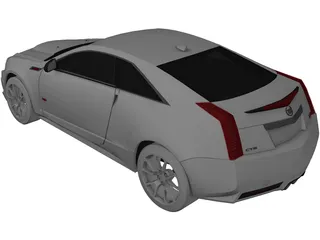 Cadillac CTS-V Coupe 3D Model preview
