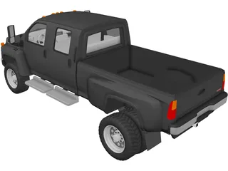 GMC Topkick 3D Model preview