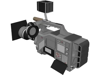 Camera 3D Model preview