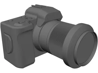 Sony Alpha 300 Camera 3D Model preview