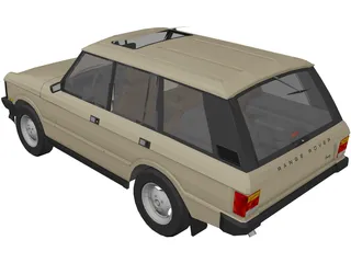 Range Rover Classic 3D Model preview