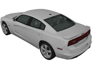 Dodge Charger (2011) 3D Model preview