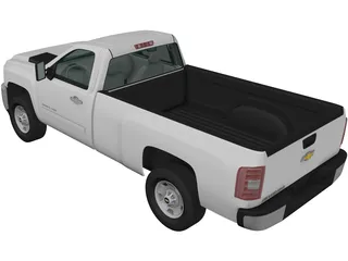 Chevrolet Silverado (2011) 3D Model preview
