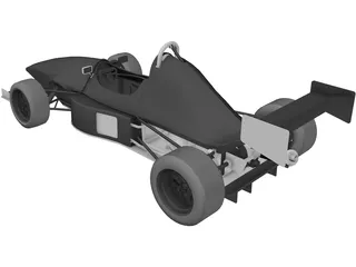 JRC FJ1000 Race Car 3D Model preview