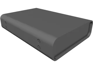 Takachi UC Universal Aluminium Extrusion Case 3D Model preview