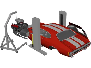 Workshop Mechanical 3D Model preview