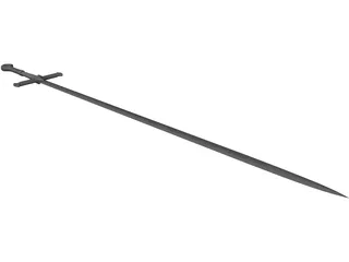 Anduril 3D Model preview