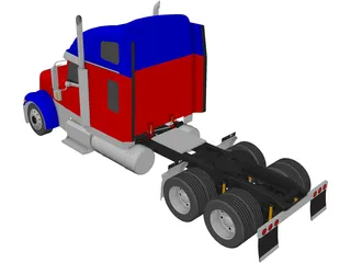 Freightliner Coronado 3D Model preview