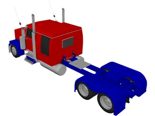 Western Star Lowmax 3D Model preview