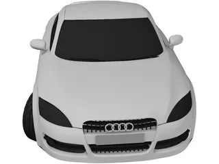 Audi TT 3D Model preview