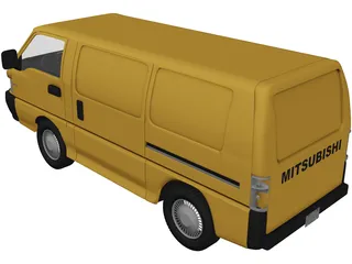 Mitsubishi L300 (1997) 3D Model preview