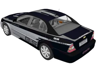 Chevrolet Evanda (2010) 3D Model preview