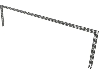 Box Truss 3D Model preview
