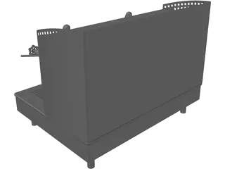 Espresso Machine 3D Model preview