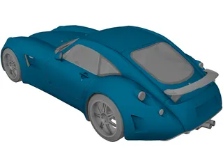 Wiesmann GT MF5 3D Model preview