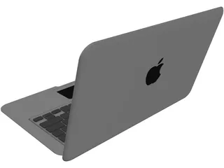 Apple MacBook Air 3D Model preview